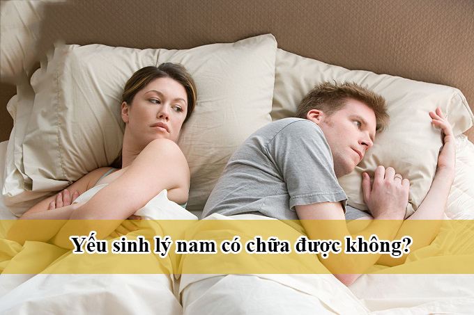 Giải đáp: Yếu sinh lý nam có chữa được không?