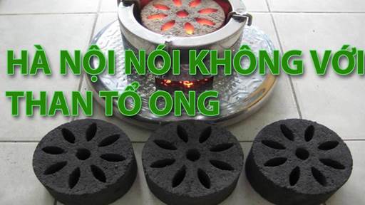 khói bếp than tổ ong