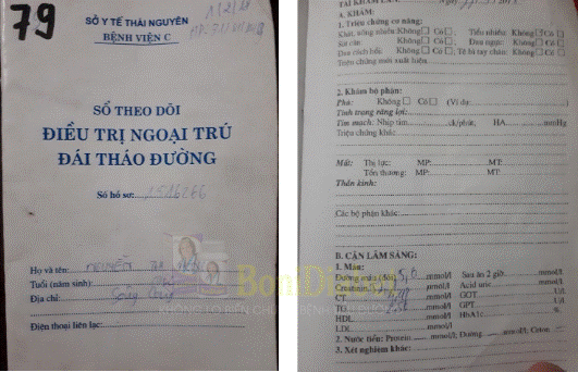 Chỉ số đường huyết của cô Hồng đo ngày 11/09/2018 là 5.6 mmol/l