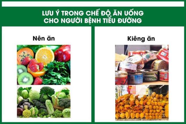 Chế độ ăn khoa học giúp kiểm soát tốt bệnh tiểu đường