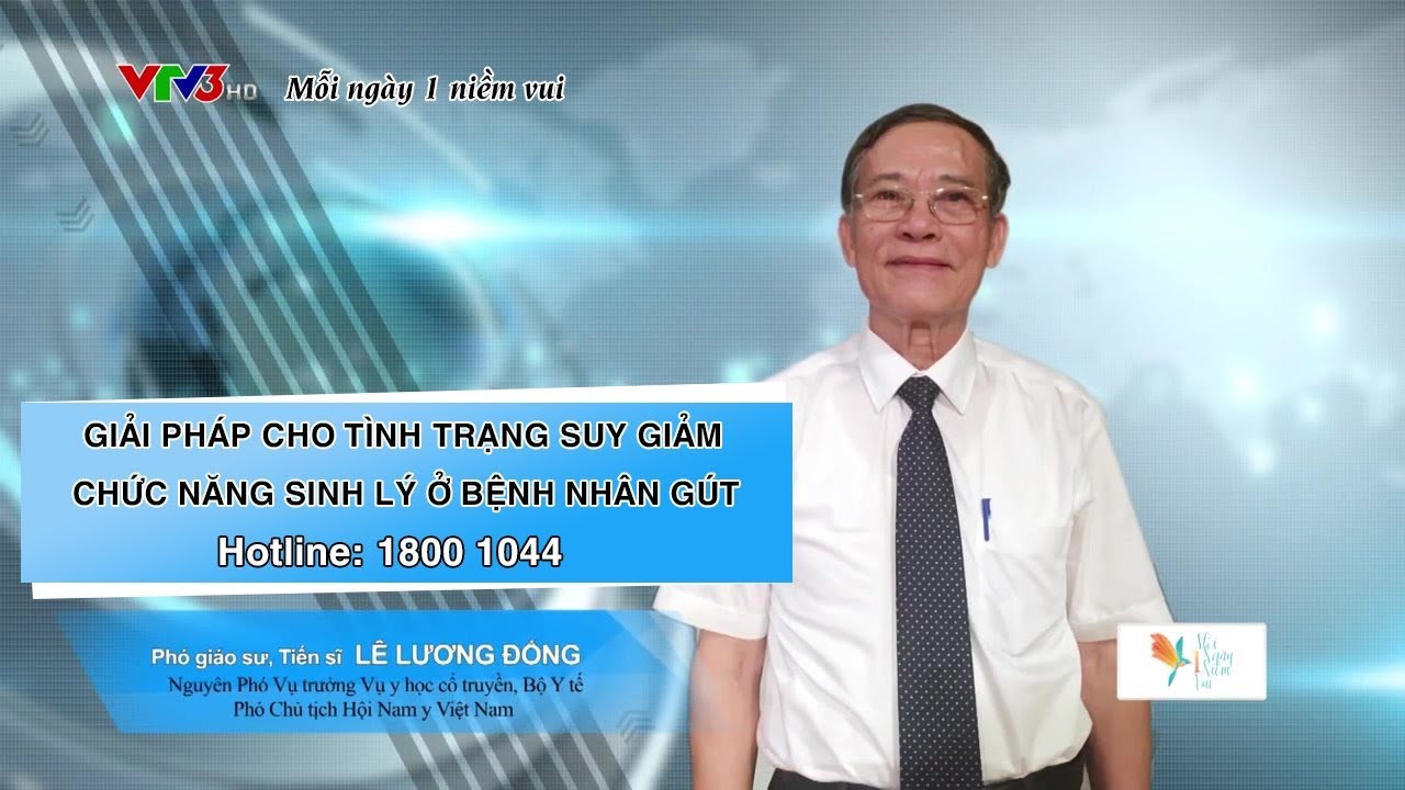 VTV3: Giải pháp cho tình trạng suy giảm chức năng sinh lý ở bệnh nhân gút