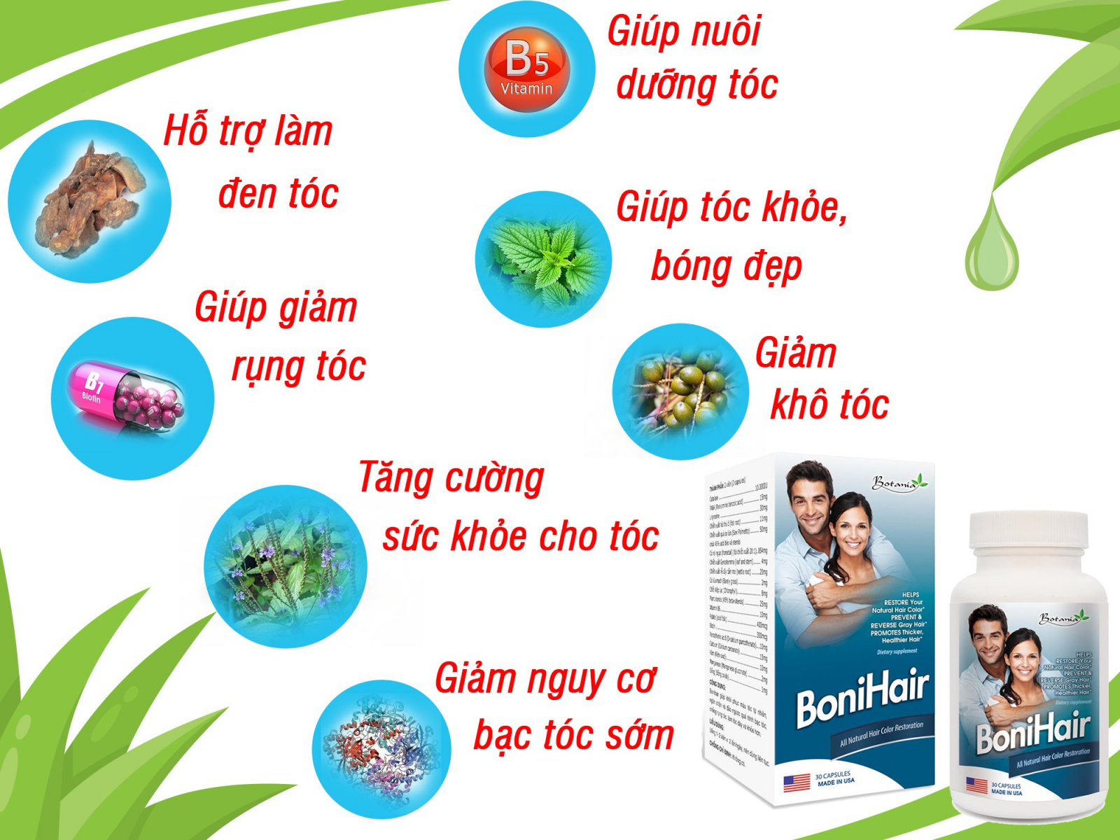 Công thức toàn diện của BoniHair