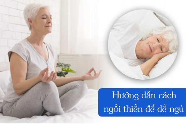 Hướng dẫn cách ngồi thiền để dễ ngủ