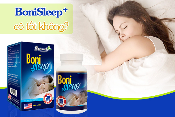 Quanh quẩn trong vòng xoắn stress- mất ngủ - stress và lối thoát mang tên BoniSleep +