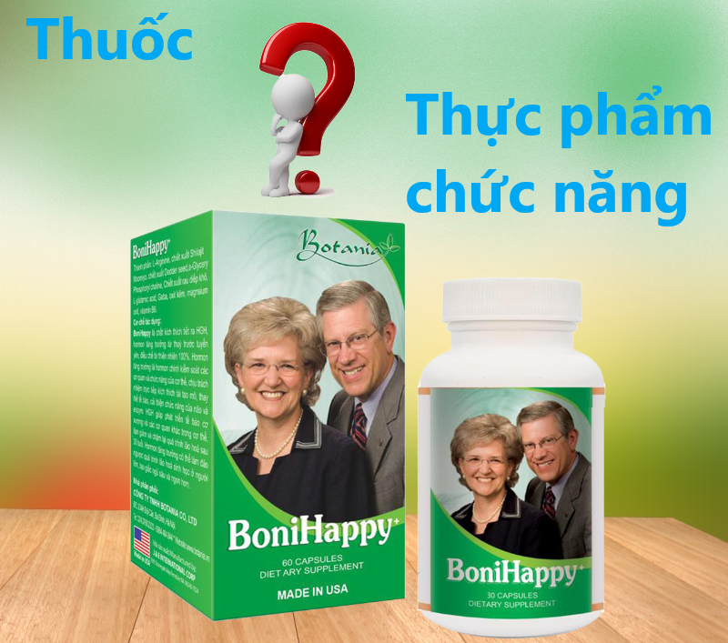 BoniHappy là thuốc hay thực phẩm chức năng?