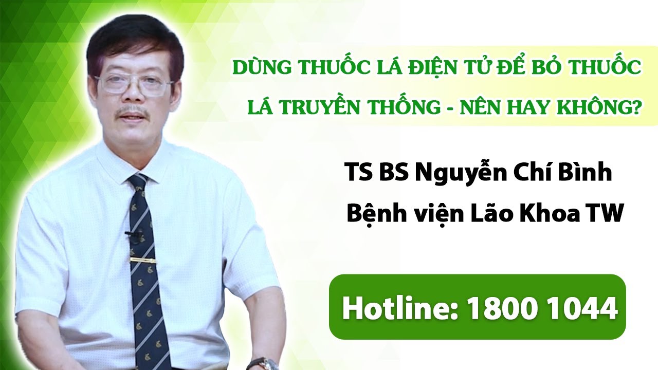 VTV2 - Dùng thuốc lá điện tử để bỏ thuốc lá truyền thống - nên hay không?