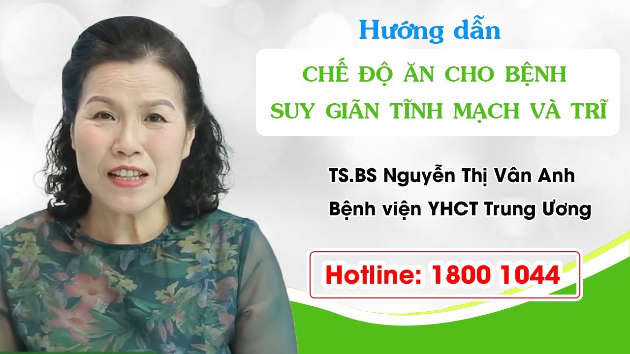 VTV2-Chế độ ăn uống tập luyện cho bệnh nhân suy giãn tĩnh mạch chân và trĩ